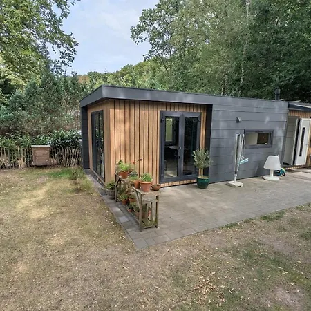 木屋 Rustige Bij Deventer Met Prive Terras *