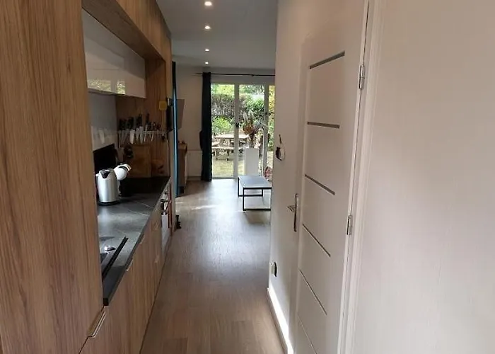 木屋 Rustige Bij Deventer Met Prive Terras